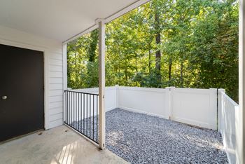 Large Patio with Yard  located at Rise at Signal Mountain in Chattanooga, TN 37405